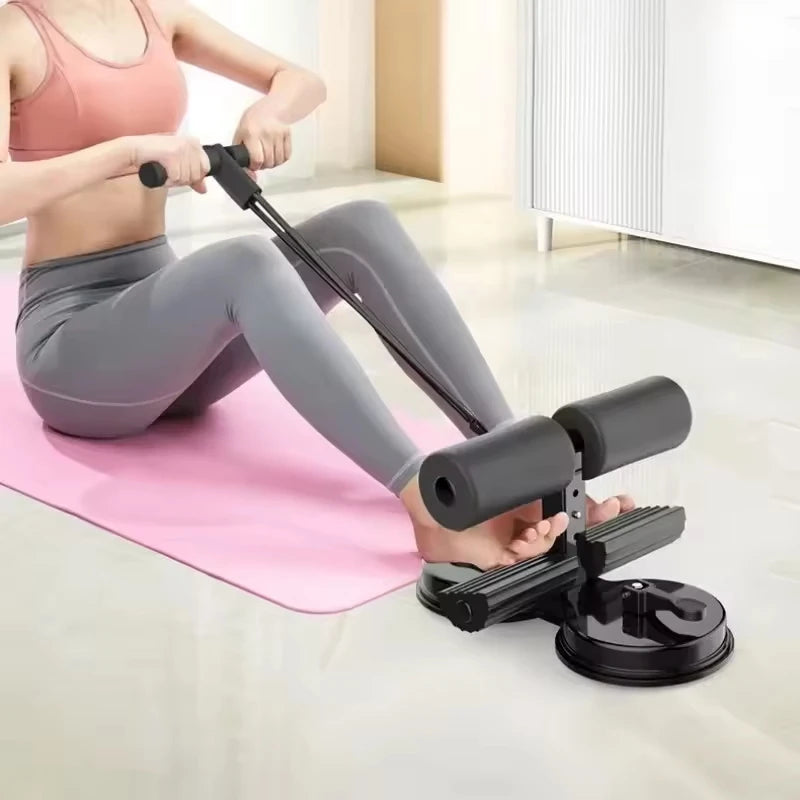 Sit-Up Assist Device | Suction Cup Home Fitness Equipment – Abdominal Compression & Multi function Exercise Tool