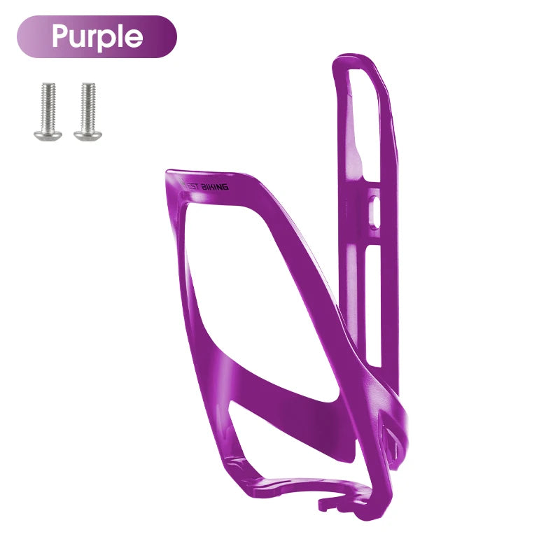 حامل زجاجات مياه متعدد الألوان من ويست بايكينج - خفيف الوزن، عالي المتانة، مناسب لركوب الدراجات الجبلية والطرق