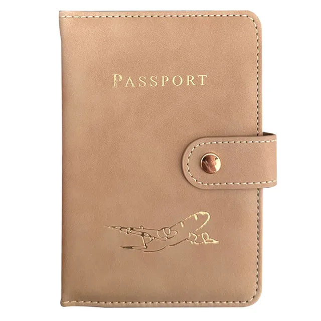Travel Passport Holder & Card Wallet – Essential Organizer for Men & Women
