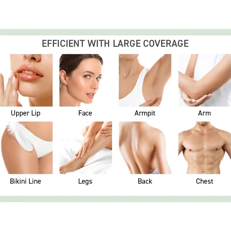 جهاز إزالة الشعر بالليزر IPL بـ 999999 ومضة للنساء | جهاز إزالة الشعر بدون ألم للاستخدام المنزلي