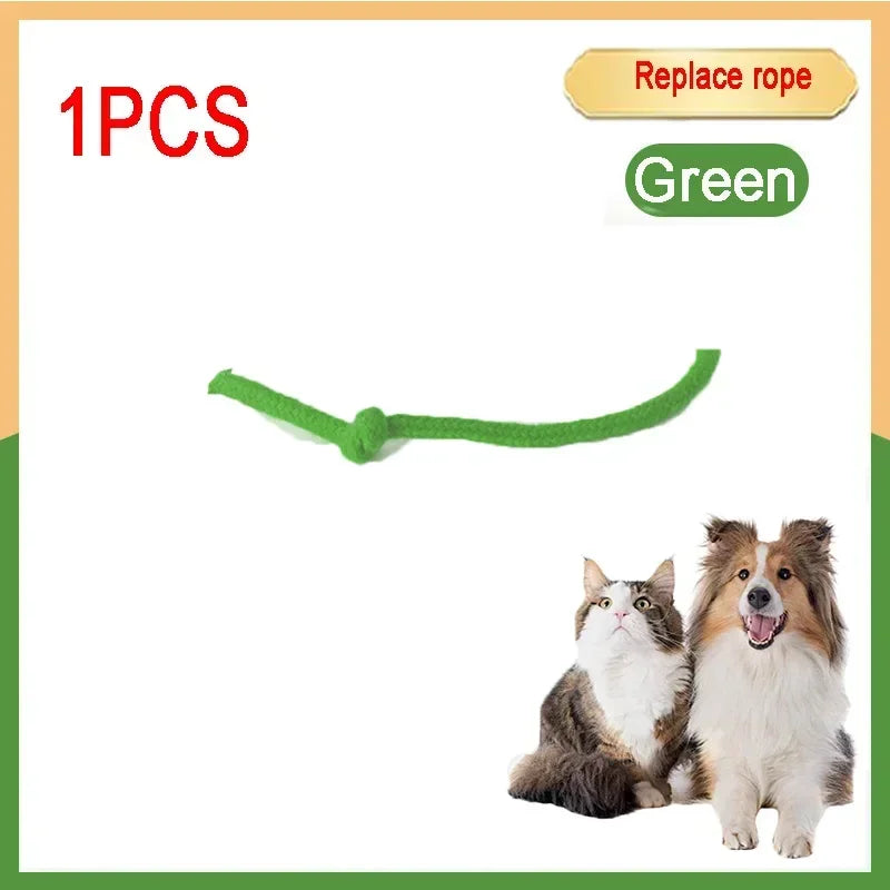 كرة لعبة تفاعلية قابلة لإعادة الشحن للحيوانات الأليفة مع ذيل محاكاة - تقليد الفئران لتدريب الكلاب والقطط
