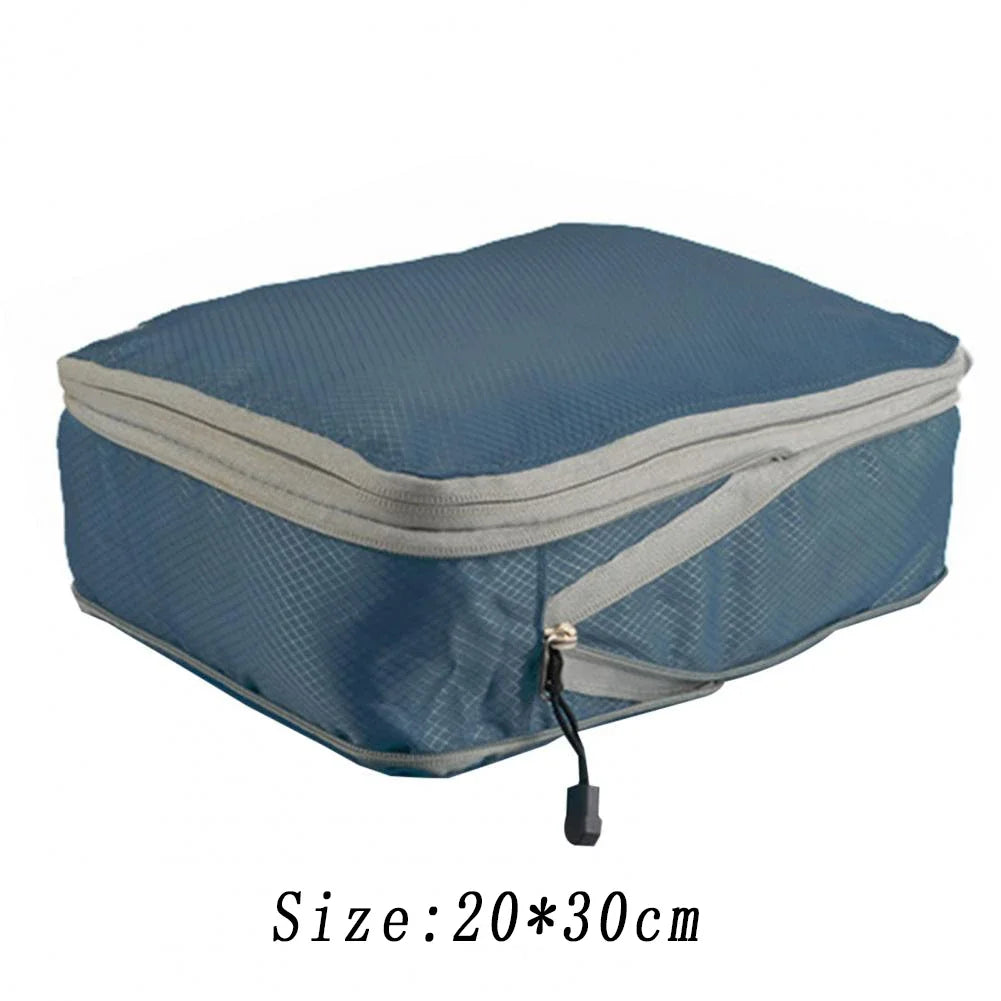 Compression Packing Cubes for Travel | Ultralight Expandable Luggage Organizers & Packing Bags
