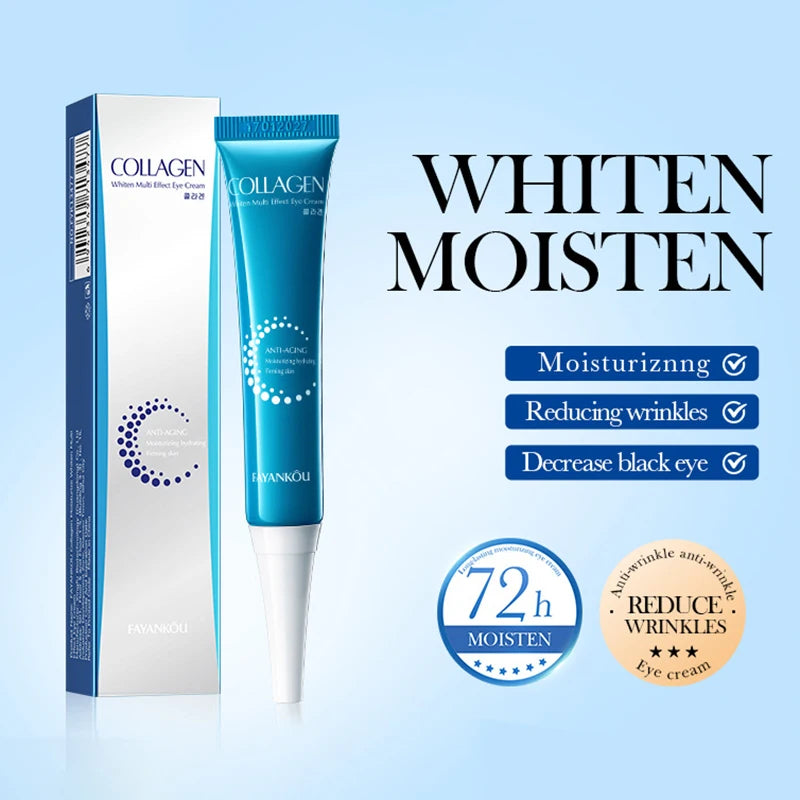 60pcs Crystal Collagen Eye Mask – Anti Dark Circles, Eye Bags Remover, Firming & Moisturizing Gel Pads for Eye Skin Care