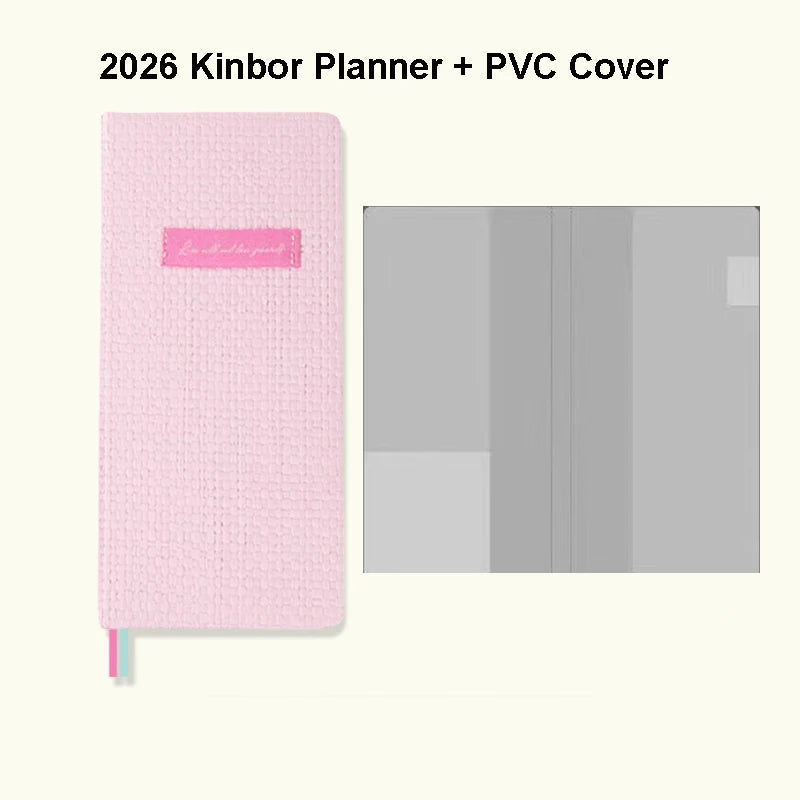 Kinbor 2026 Pocket Weekly Planner – Pocket Size Schedule Notebook Week Plan Notepad for Daily Writing