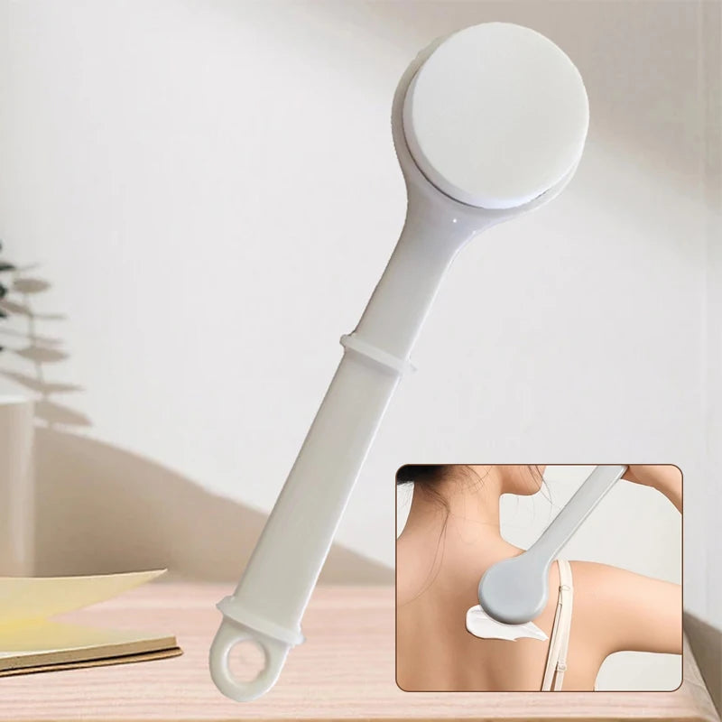 Long Handle Lotion & Sunscreen Applicator – Multi-Function Body Cleaner & Shower Brush for Back and Hard-to-Reach Areas