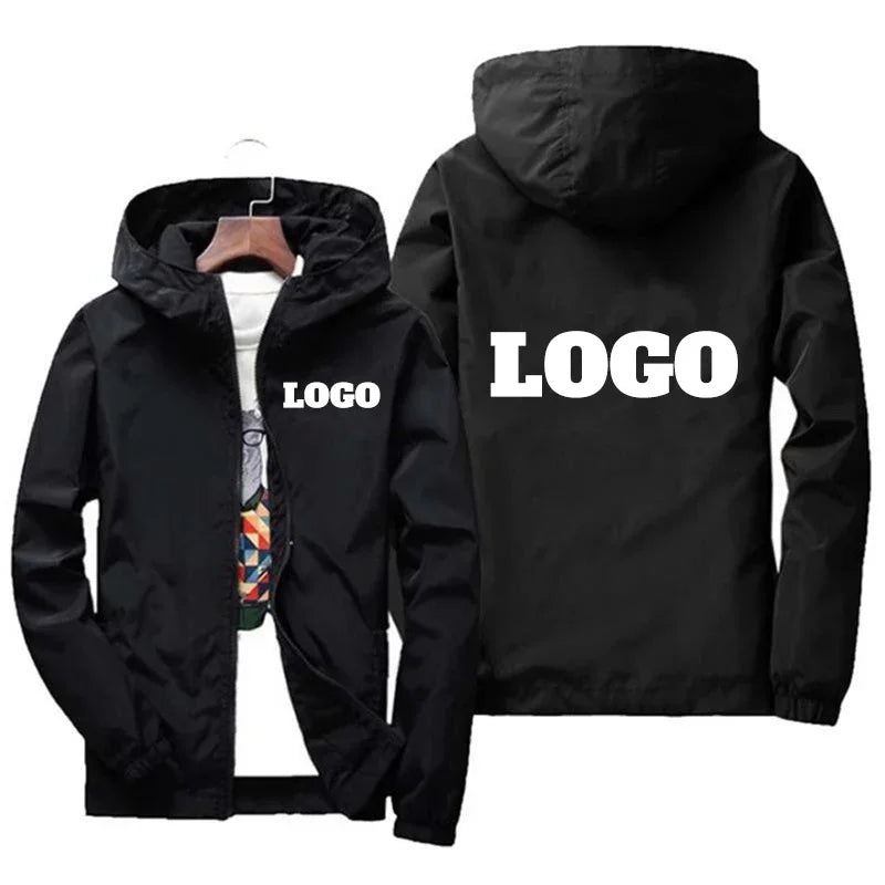 Men’s Autumn Waterproof Windbreaker – Warm Big Size 6XL Custom Logo Outdoor Jacket