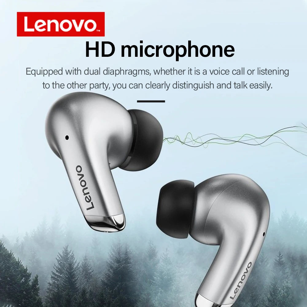 Lenovo LP5 TWS Bluetooth Earphones | 9D HiFi Stereo, Sports Waterproof Wireless Earbuds for iPhone & Xiaomi