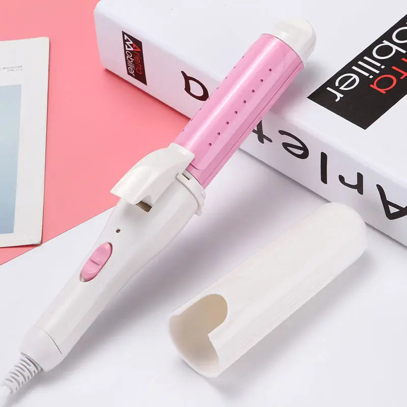 Temperature Control Electric Hair Curler Wand 9–38mm | Professional Curling Iron with LCD Screen