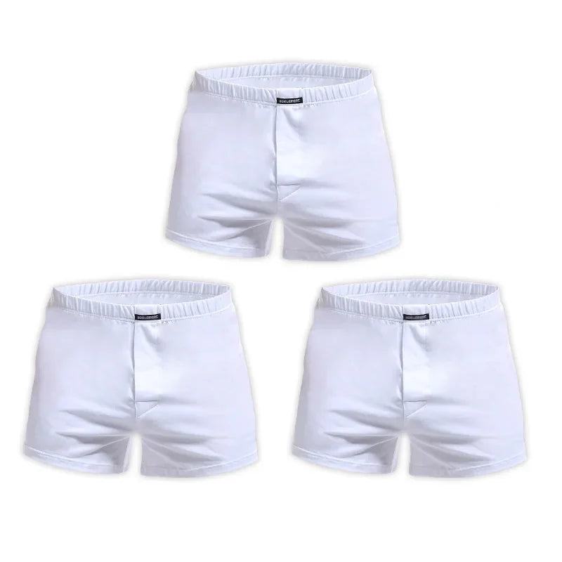 3PCS Men's Boxer Shorts | Arrow Pants Style Comfortable Loose Home Sleepwear | Skin-Friendly Pajama Underwear