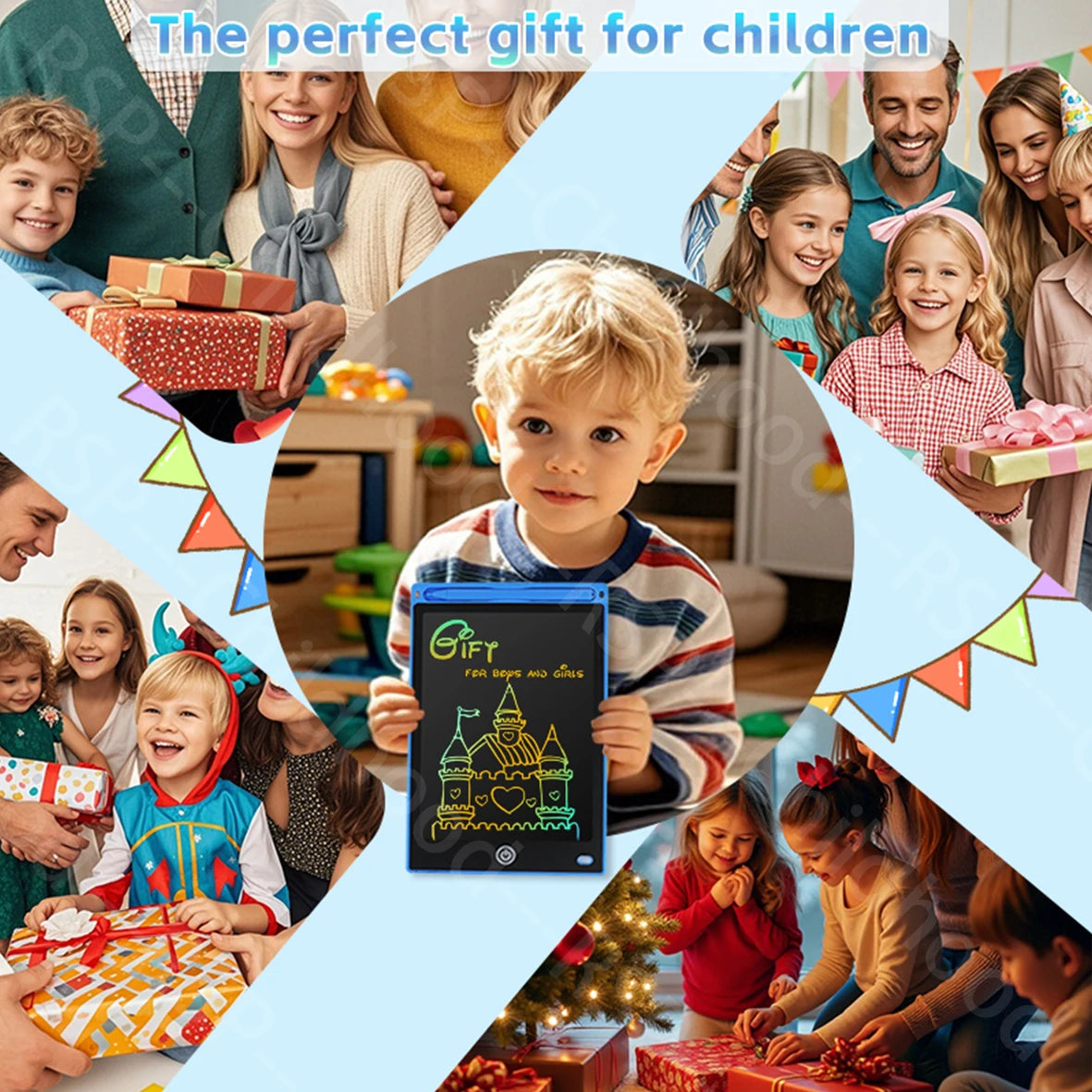 8.5" LCD Writing & Drawing Tablet – Portable Digital Handwriting Pad for Kids Ages 3–8