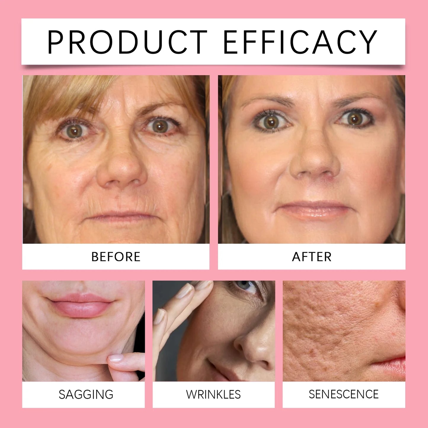 Ouhoe Collagen Peel-Off Mask with Brush – Anti-Wrinkle, Firming & Hydrating Face Mask for All Skin Types