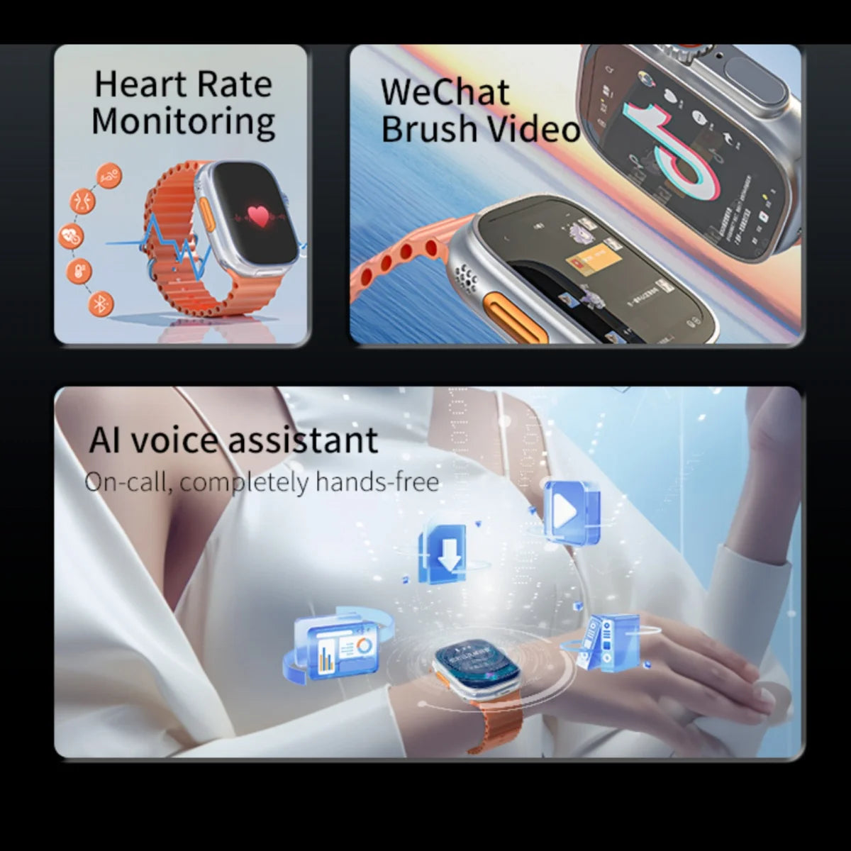 S10 Ultra Max Smartwatch – 4G Android 10.0, 2.2” AMOLED, Video Call, GPS