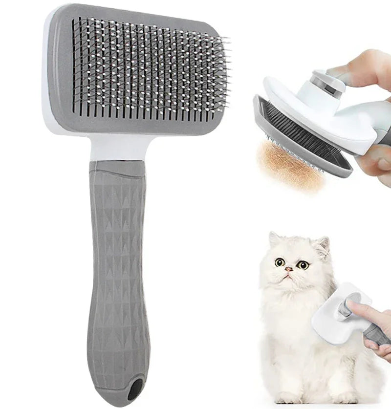 Dog Hair Remover Brush – Grooming & Care Comb for Cats and Dogs, Long Hair Shedding Brush for Pets