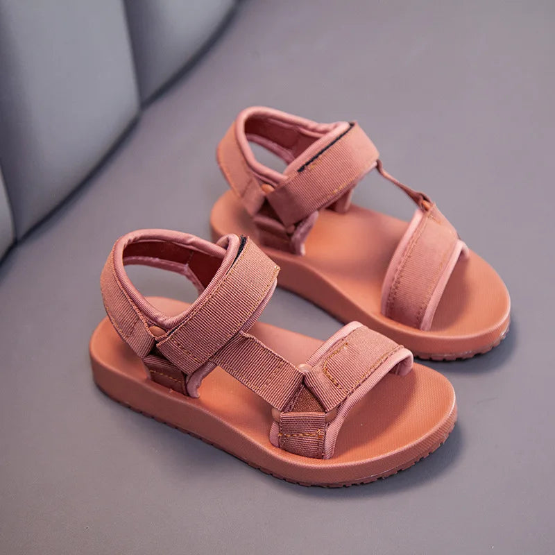 Boys Sandals Casual Children Kids Shoes Rubber School  Breathable Open ToeBoy Beach Sandal