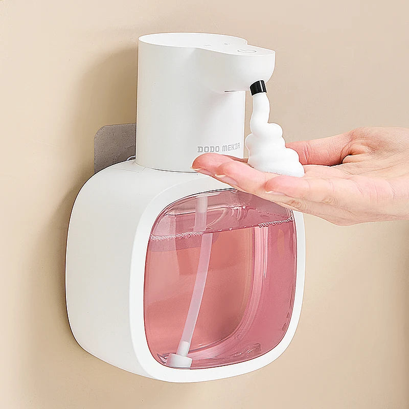 Wall-Mounted Automatic Soap Dispenser • 500ml Smart Foam Hand Washer • Induction Sensor & Rechargeable
