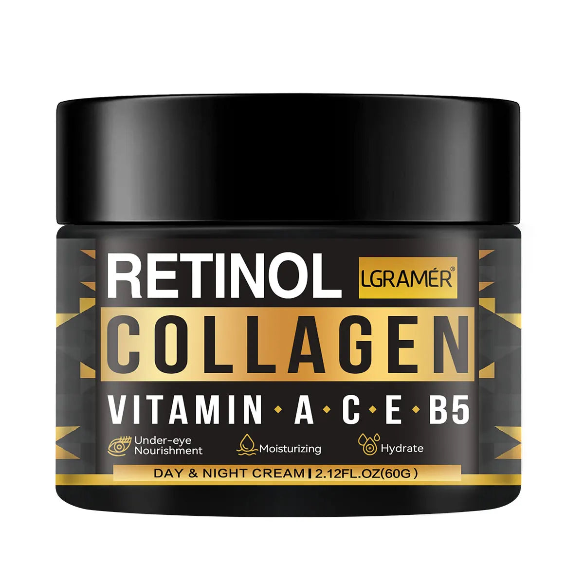 Men’s Retinol Collagen Face Cream – Moisturizing, Brightening & Firming Anti-Wrinkle Skincare