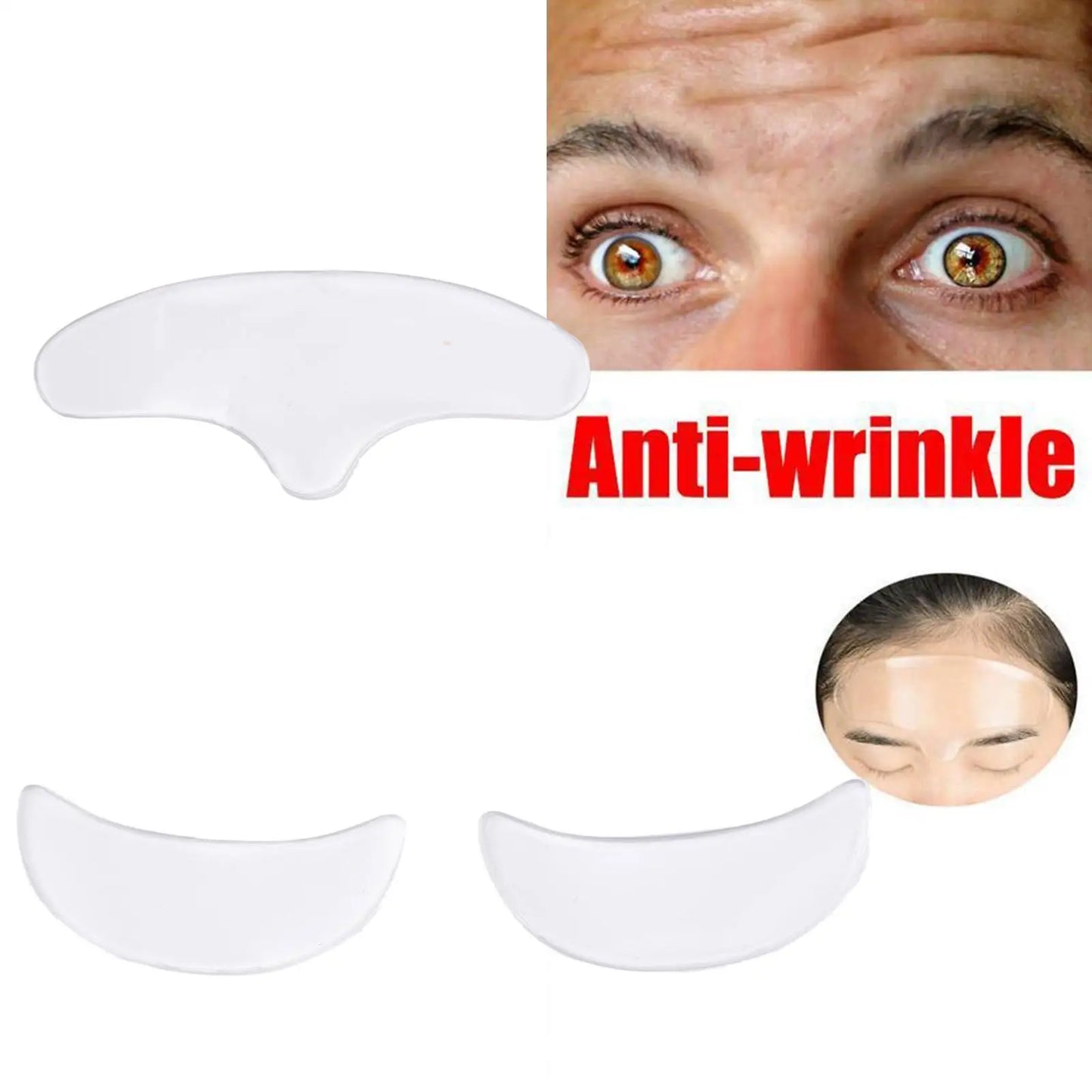 Anti-Wrinkle Forehead & Eye Gel Patch – Forehead Line Removal, Firming & Lifting Face Mask Stickers
