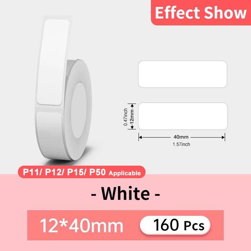 Marklife P15 Bluetooth Thermal Label Printer – Wireless Label Maker with Sticker Paper, Compatible with D11/D110/D101 Labels