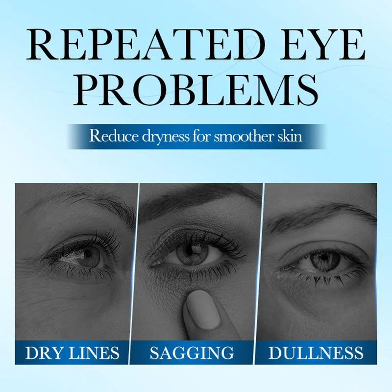 60pcs Crystal Collagen Eye Mask – Anti Dark Circles, Eye Bags Remover, Firming & Moisturizing Gel Pads for Eye Skin Care