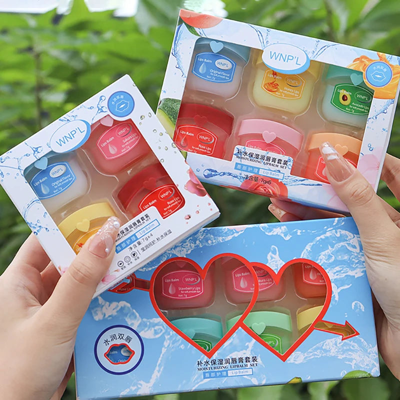 مرطب شفاه - قناع شفاه طبيعي بالكامل ولمعان للشفاه الجافة والمتشققة