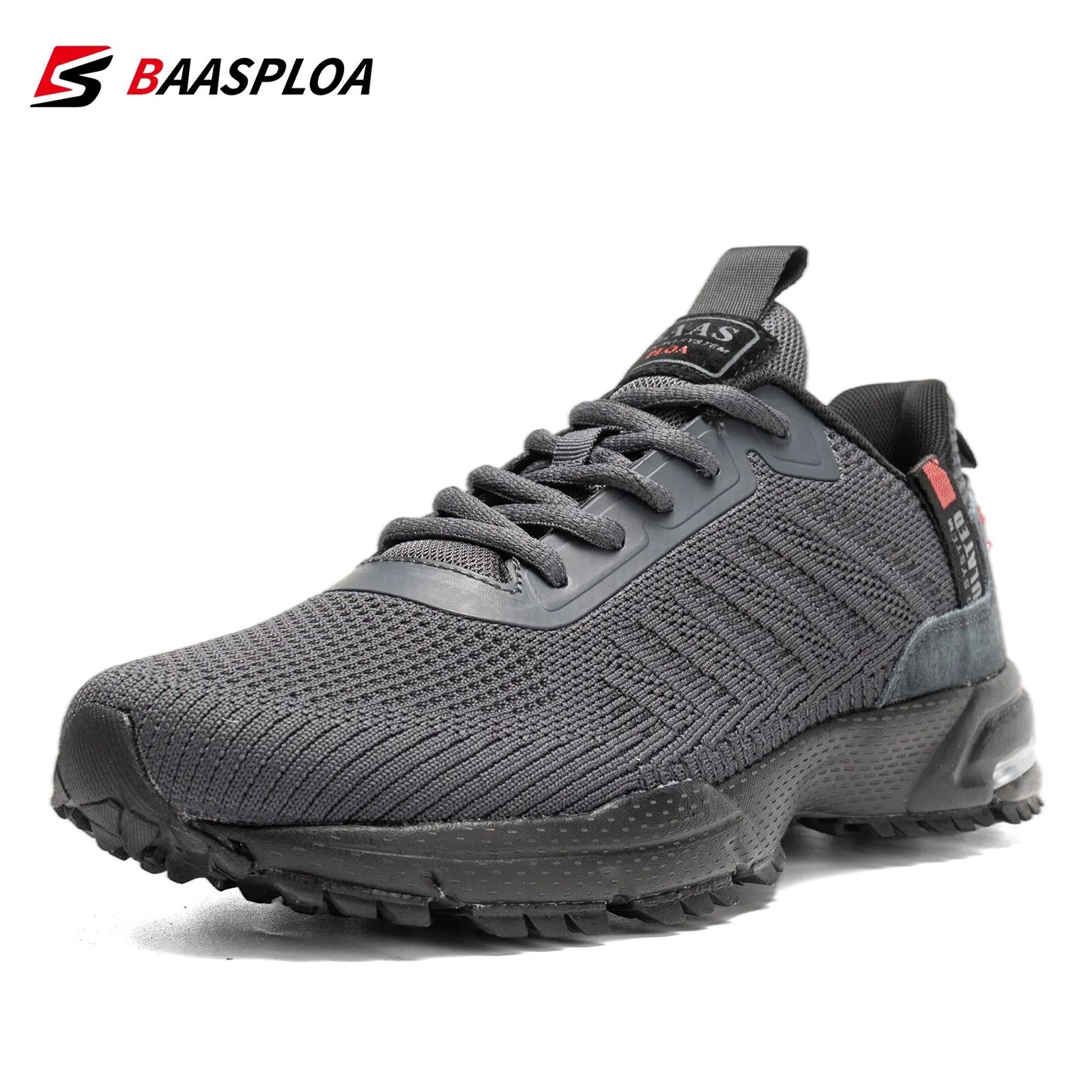 Baasploa Men’s Running Shoes – Lightweight Breathable Non-Slip Sneakers