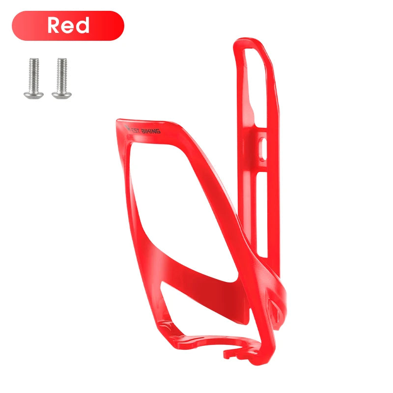 حامل زجاجات مياه متعدد الألوان من ويست بايكينج - خفيف الوزن، عالي المتانة، مناسب لركوب الدراجات الجبلية والطرق