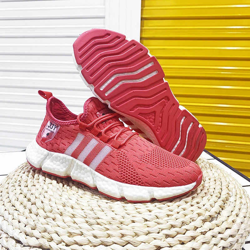 أحذية رياضية عالية الجودة للجنسين - أحذية جري وكاجوال خفيفة الوزن وجيدة التهوية