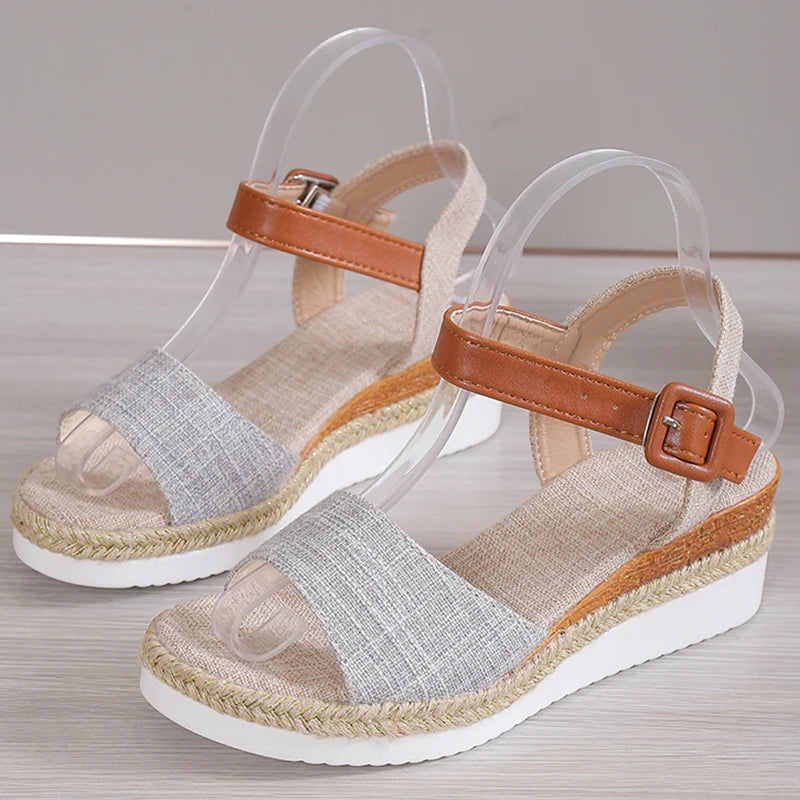 Summer Women’s Sandals – Elegant Wedge Shoes for Parties, Casual & Outdoor Wear