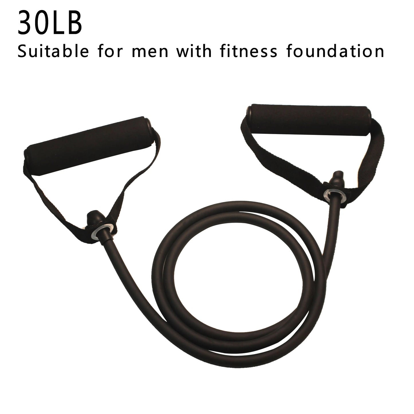 Resistance Bands with Handles | Workout & Exercise Bands for Men & Women – Home Strength Training
