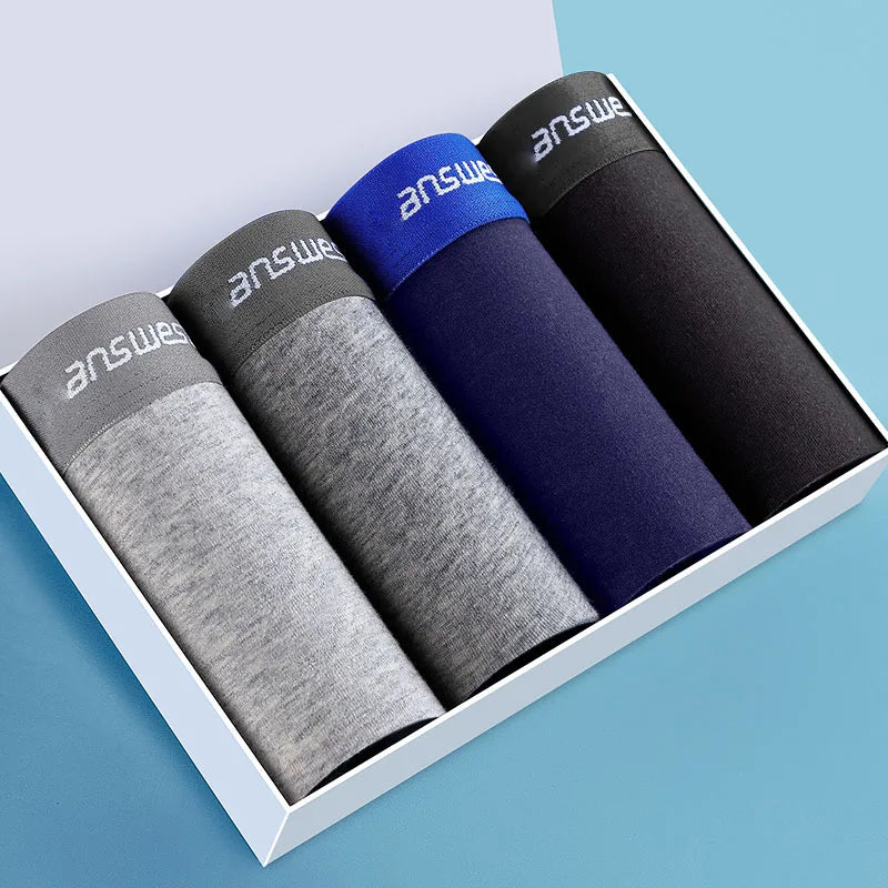 2/3/4/7PCS Men's Boxer Underwear | Pure Cotton Breathable Comfortable Boxershorts | Underpants for Men L-5XL