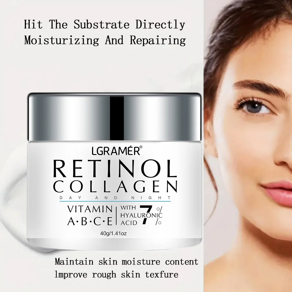 Retinol Wrinkle Remover Face Cream – Firming, Lifting, Moisturizing & Anti-Aging Skin Repair
