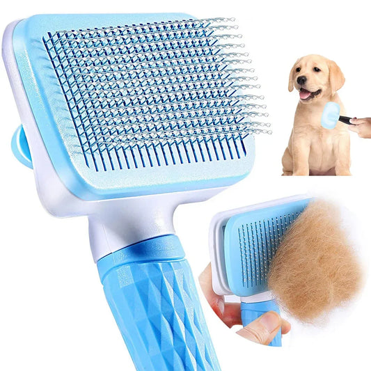 Dog Hair Remover Brush – Grooming & Care Comb for Cats and Dogs, Long Hair Shedding Brush for Pets