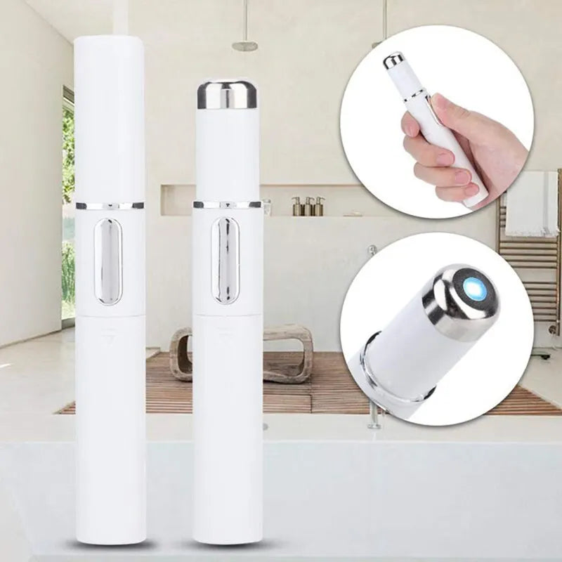 Facial Beauty Eye Massager Device – Blue Light Therapy for Dark Circles, Eye Bags & Fine Lines – Skin Firming & Texture Care Tool