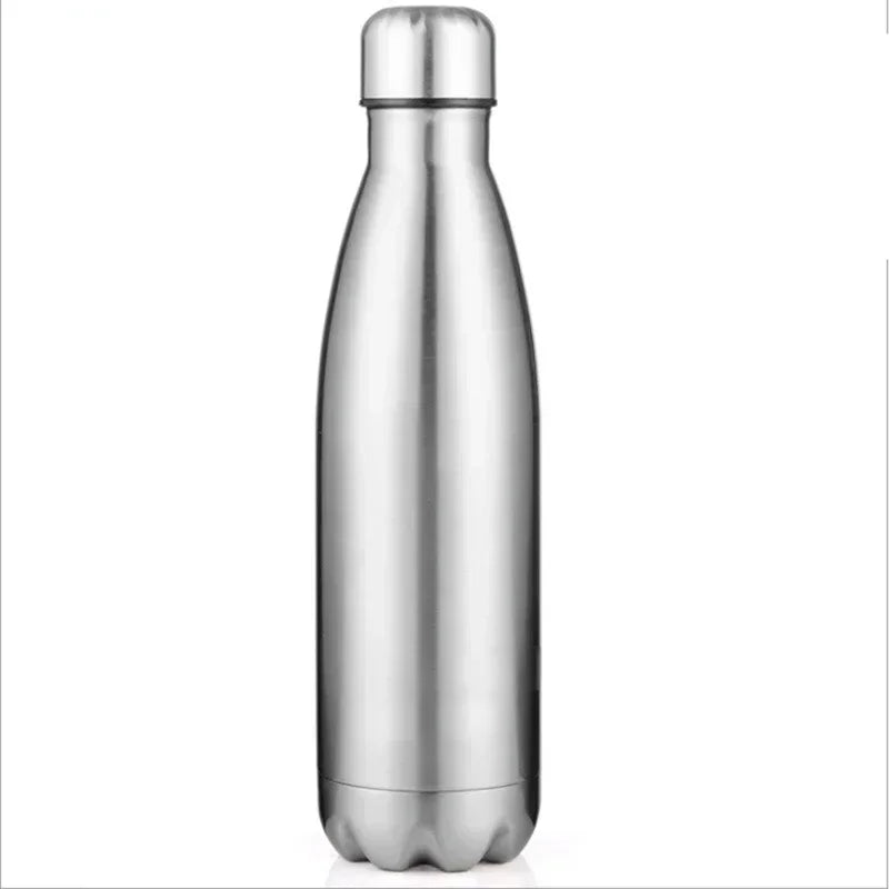 LMHBJY Stainless Steel Insulated Water Bottle – 350ml/500ml/750ml/1L Vacuum Flask for Hot & Cold Drinks