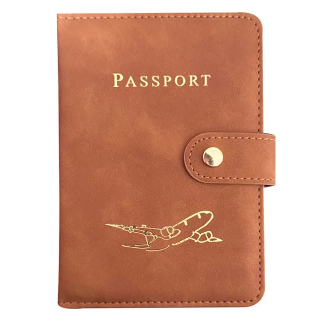 Travel Passport Holder & Card Wallet – Essential Organizer for Men & Women