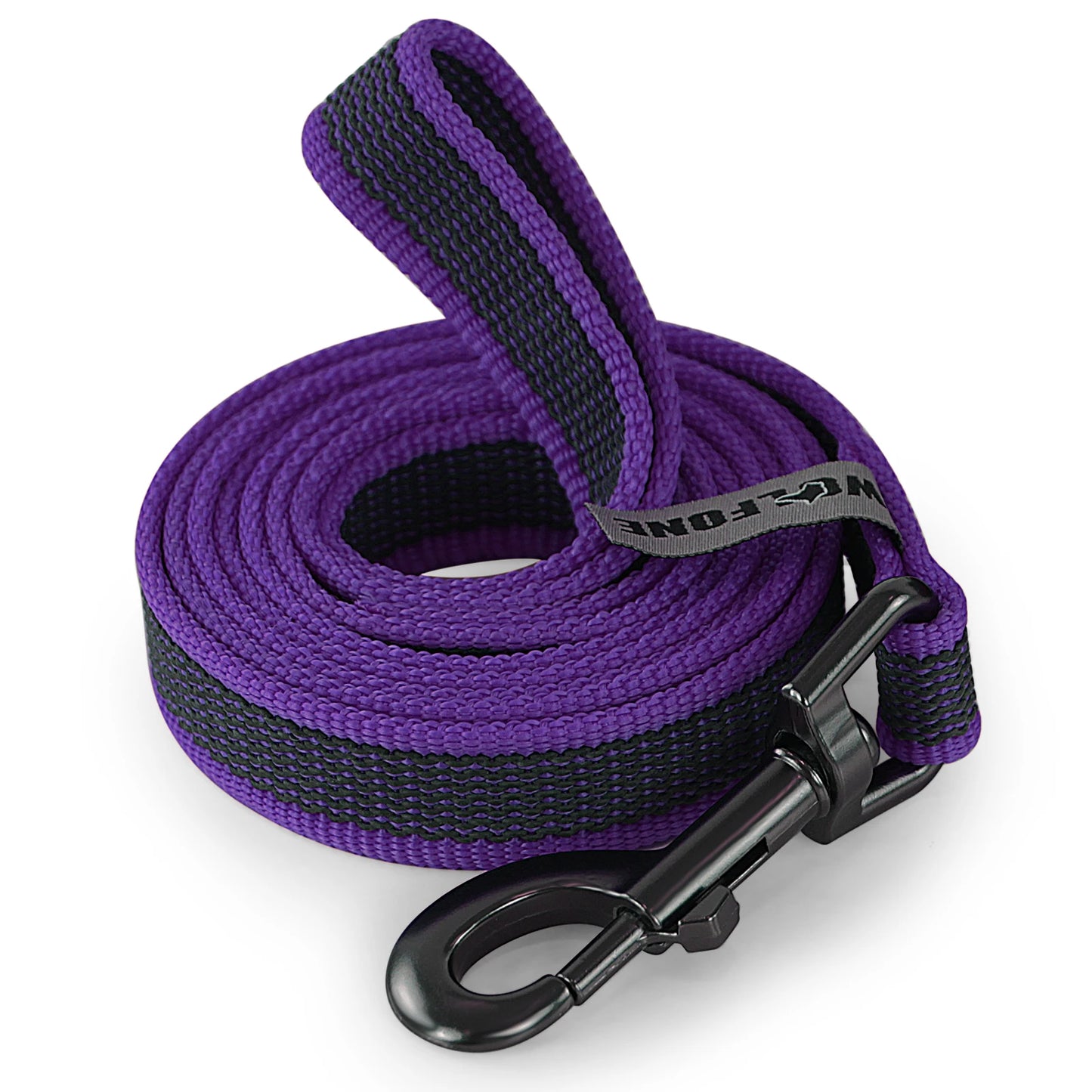 Latex Silk Dog Leash – Small, Medium & Large Training Lead, Dual-Color, Easy-Use Design (1.5m–15m Length Options)