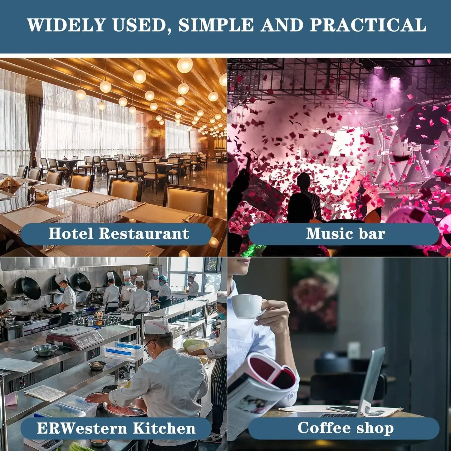 New Metal Hand Bell – Durable Hand-Press Service Bell for Table Games, Clapping Signals & Toy Accessories