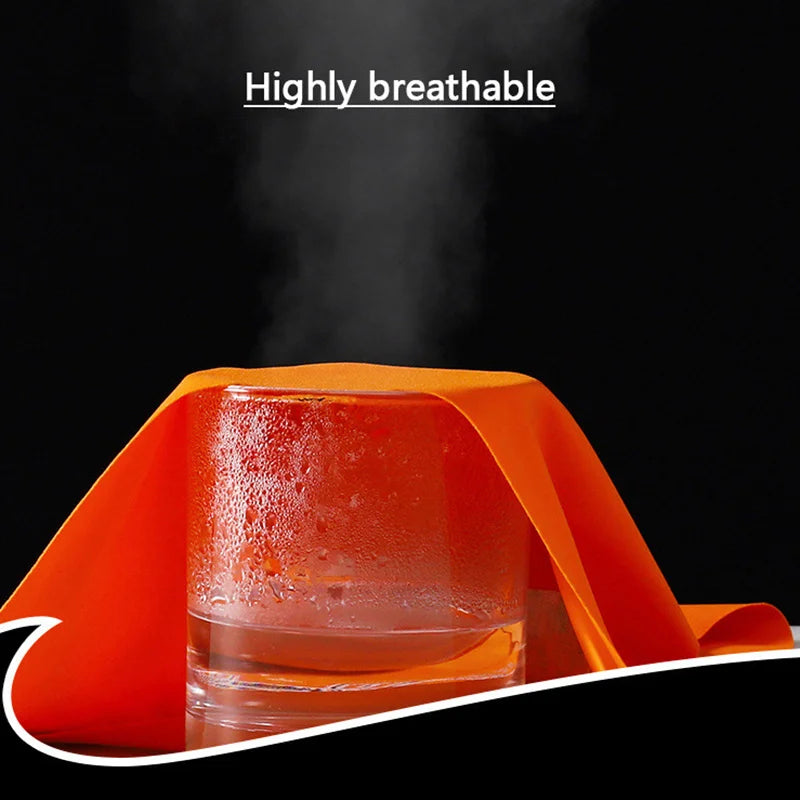 4PCS Set Women's Ice Silk Seamless Panties Solid Color Ultra Thin No Trace Elastic Underwear