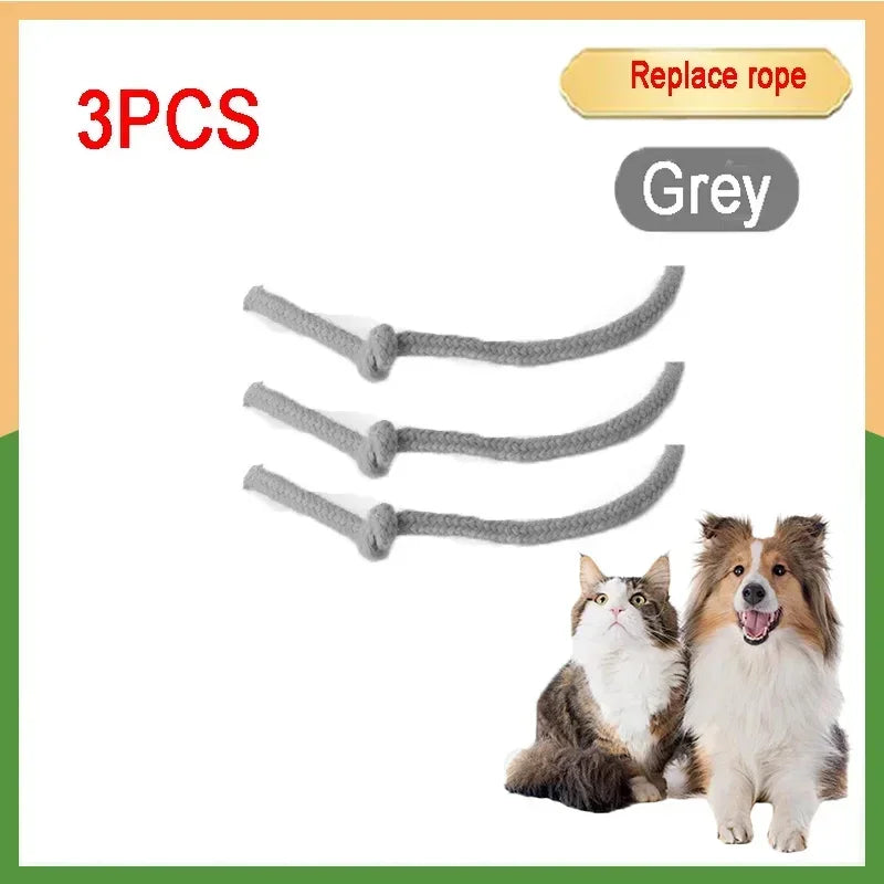 كرة لعبة تفاعلية قابلة لإعادة الشحن للحيوانات الأليفة مع ذيل محاكاة - تقليد الفئران لتدريب الكلاب والقطط