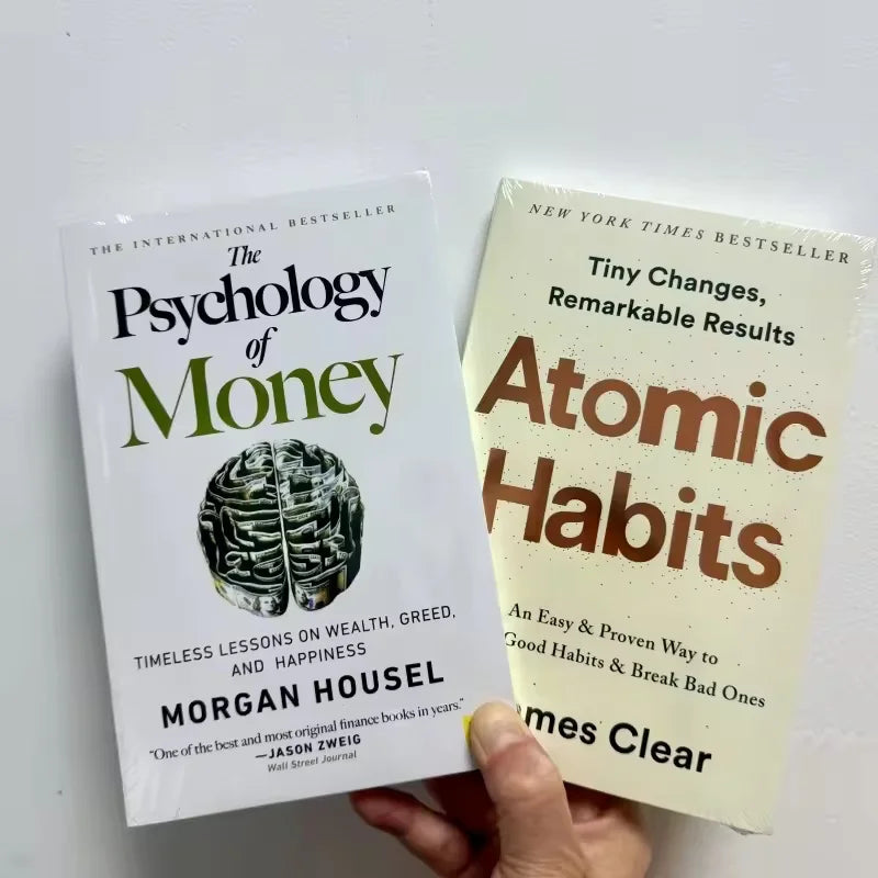 4 Best Self-Help Books – Let Them Theory, Sustain Me, Money Psychology & Atomic Habits