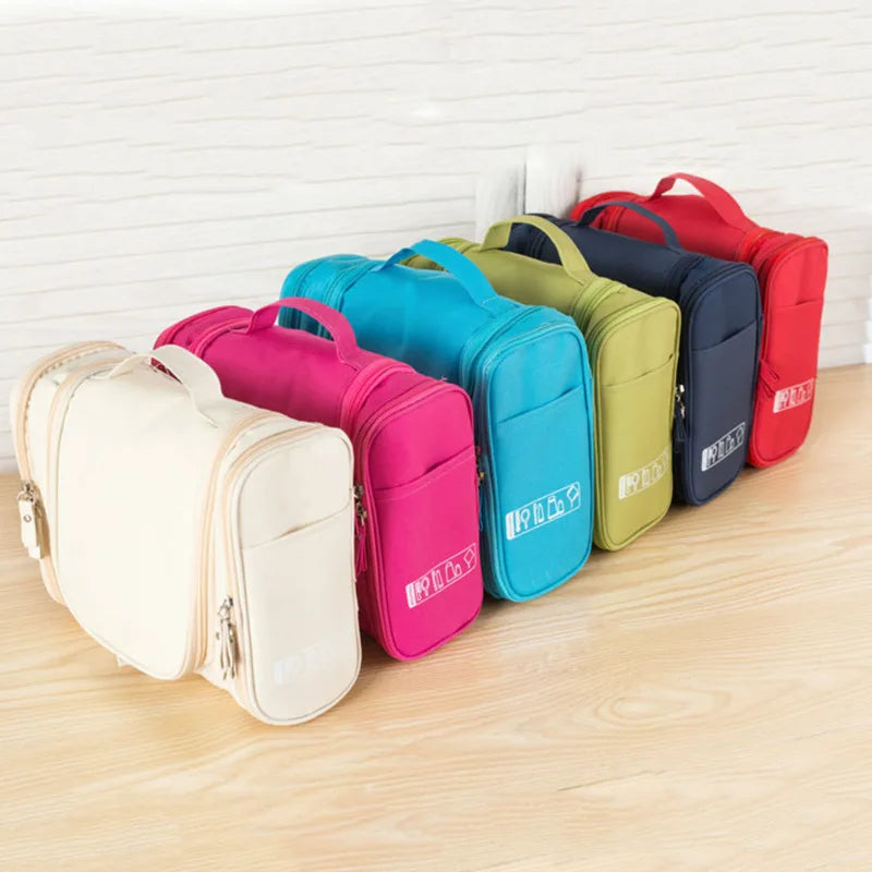 Hanging Toiletry Bag Travel for Men & Women | Waterproof Wash Organizer Makeup & Beauty Vanity Case