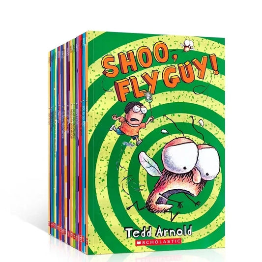 15-Book Usborne Set – Kids Picture Books, Famous Stories & Fly Guy Series English Reading