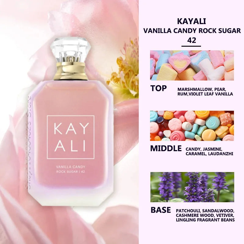KAYALI 48 Vanilla Candy Eau De Parfum 100ML | Unisex Long-Lasting Arabic Fragrance with Rock Sugar Sweet Notes