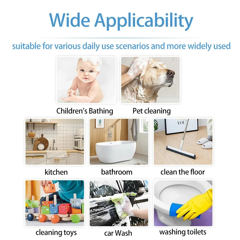 Electric Foam Dispenser Gun • Automatic Continuous Foaming Soap Pump • For Shampoo, Face Wash & Detergent