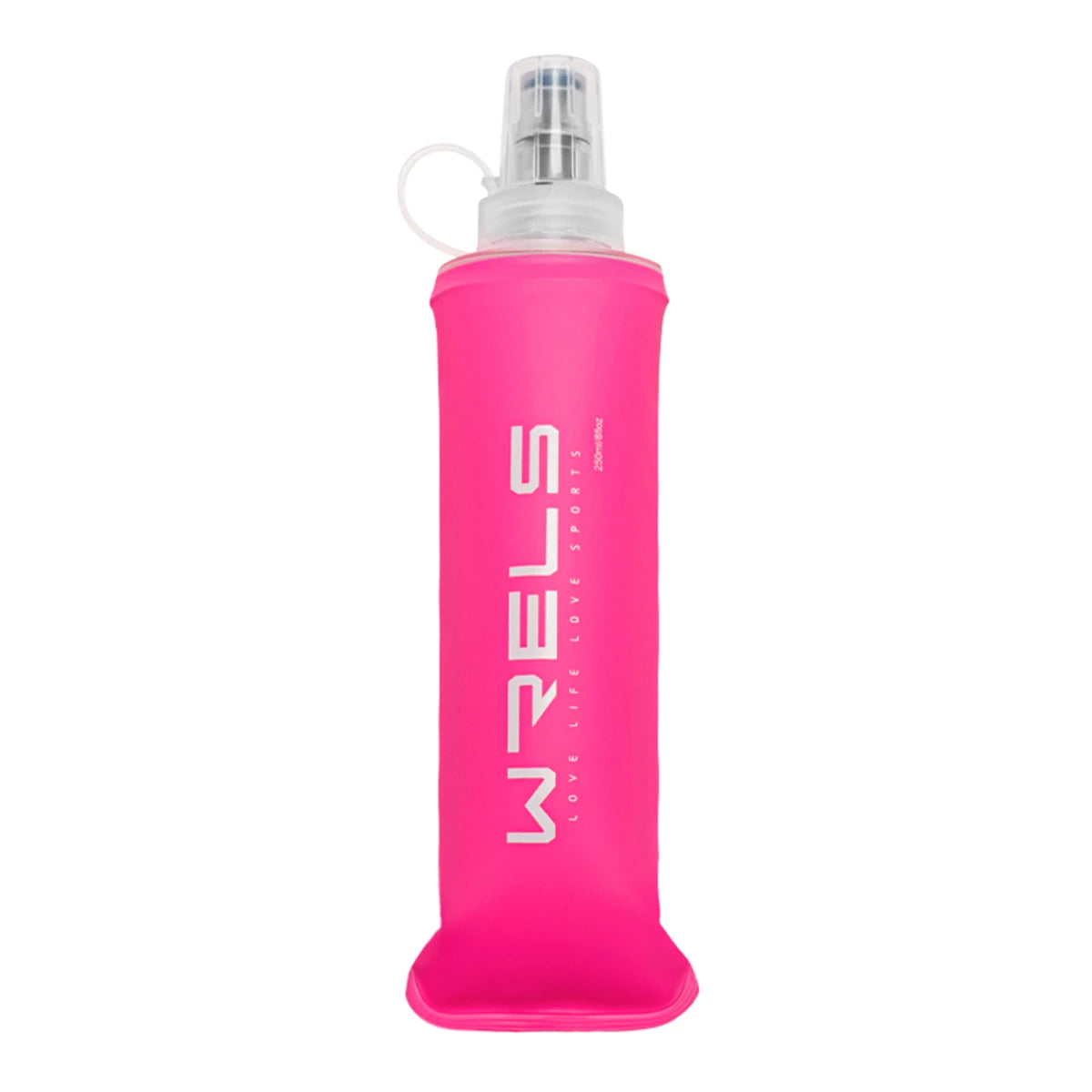 WRELS Soft Camping Water Bottle – Foldable BPA-Free Flask for Running, Hiking & Cycling