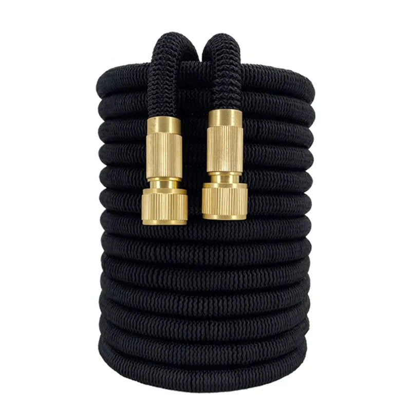خرطوم حديقة مرن الأكثر مبيعًا - أنبوب ري مزدوج عالي الضغط من اللاتكس للحدائق وغسيل السيارات والري