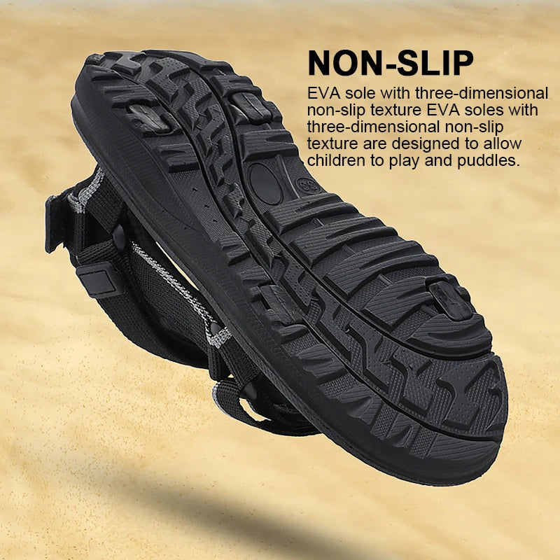 Fashion Kids Sandals – Soft Sole Non-Slip Summer Shoes for Boys & Girls