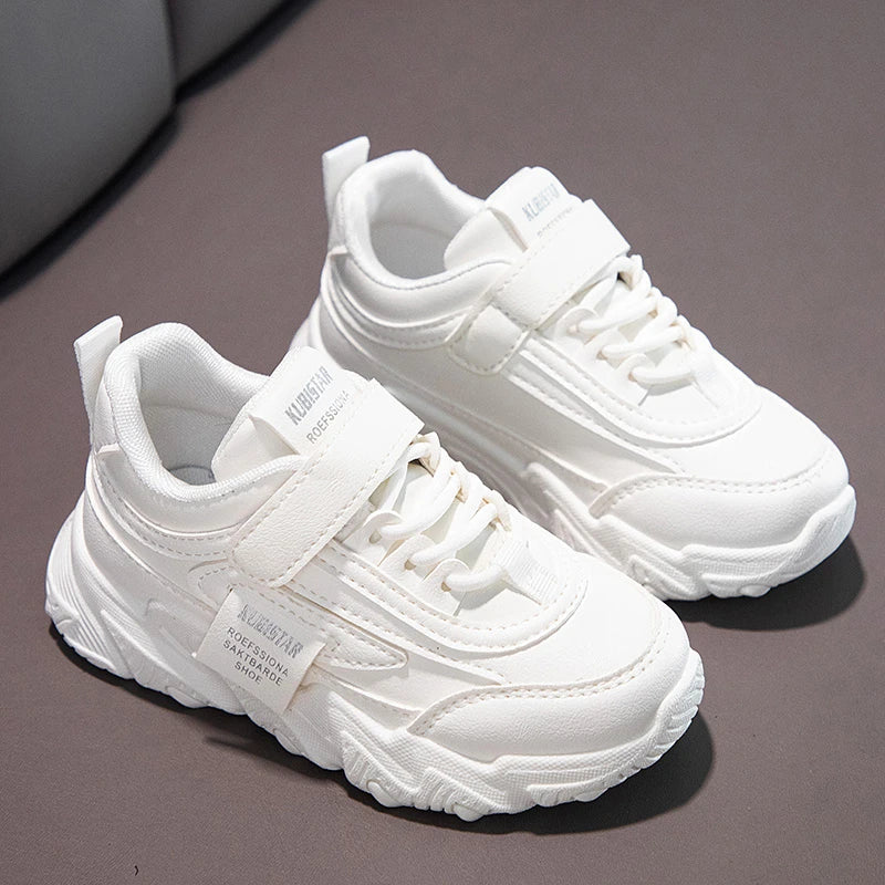 Kids Sports Shoes for Boys & Girls | Running Sneakers PU Anti-Skid Casual