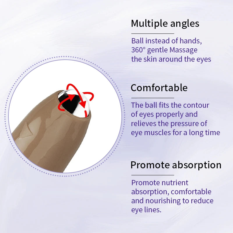 كريم أوشيل المضاد للتجاعيد للعين مع كرة دوارة • مصل حمض الهيالورونيك • مرطب، سريع الجفاف، وعناية بالخطوط الدقيقة