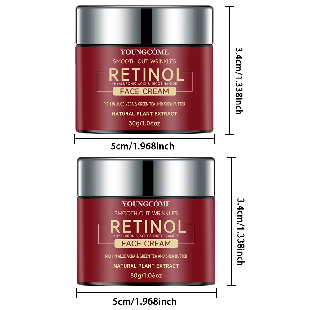 Retinol Lifting & Firming Face Cream – Repairing, Moisturizing, Brightening & Anti-Aging Skin Care